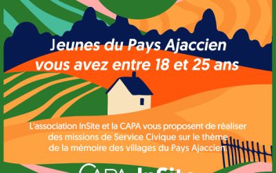 1er service civique recruté, Jean-Pascal RUTILI, 24 ans, vivant à Valle-di-Mezzana